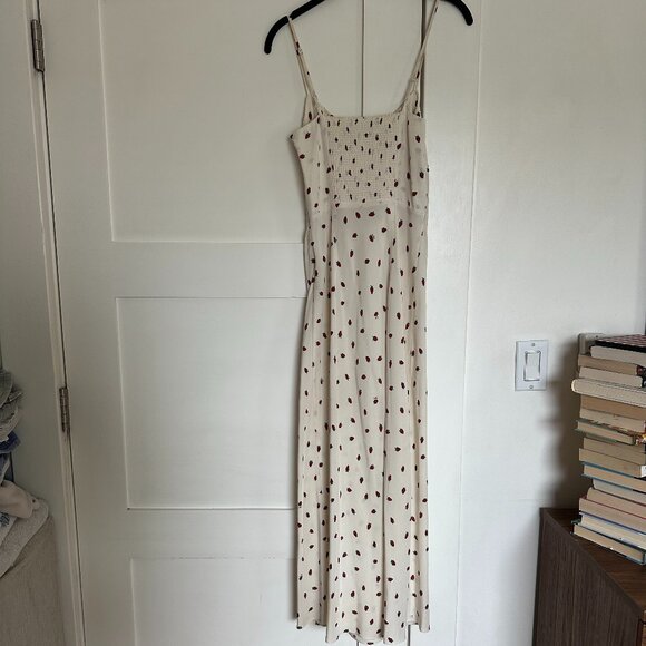 Realisation Par White and Red Midi Dress - Picture 8 of 9